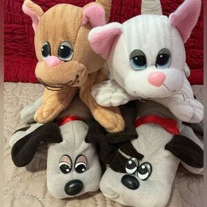 1985 Tonka Pound Puppies Newborns & Purries Vintage Collection of Four